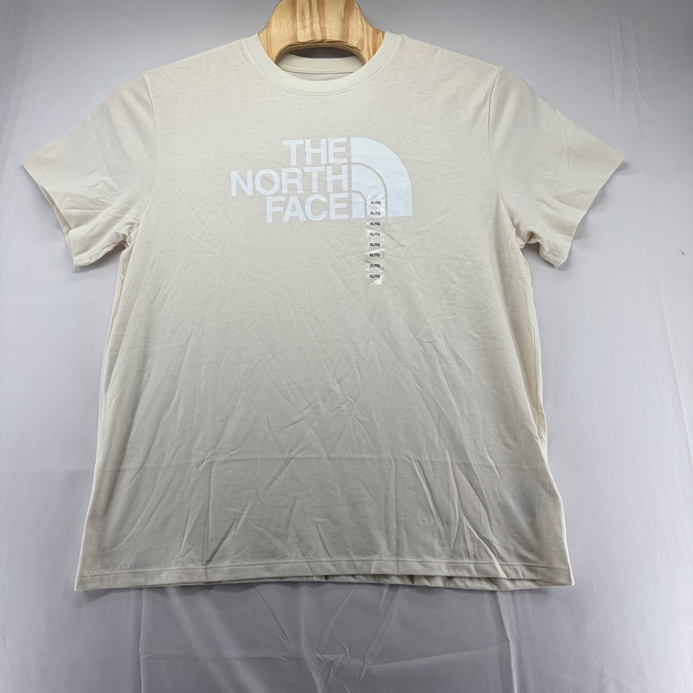 The North Face Womens W EVO HD SS TEE White Dune XL NFOA8EBFQLI-XL